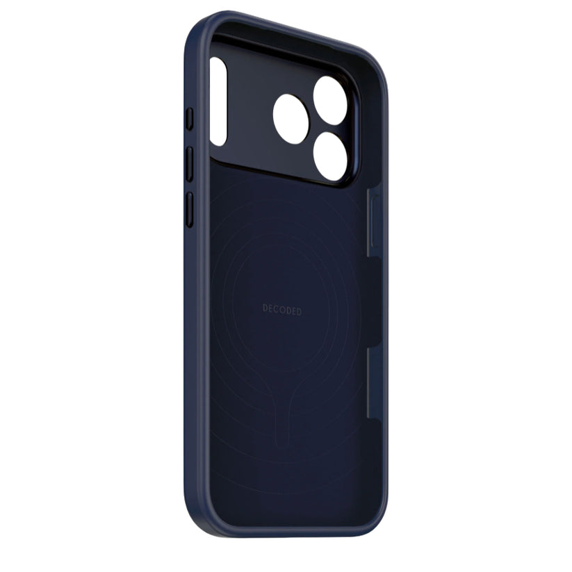 เคสมือถือ iPhone 17 Pro Max ซิลิโคนกันรอย Decoded True Navy