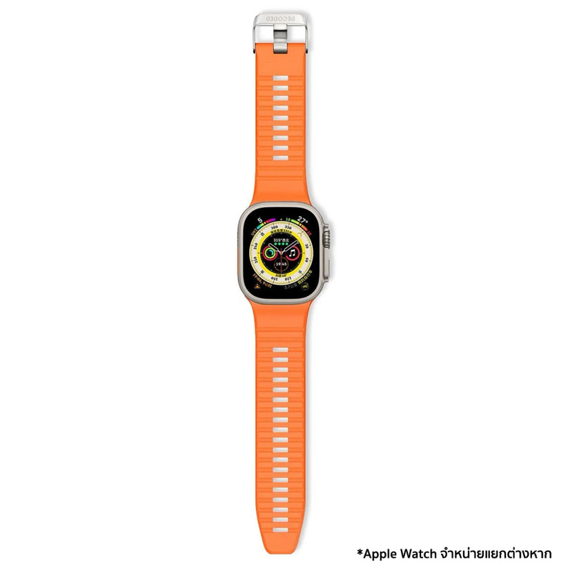 สายนาฬิกาซิลิโคน Sport Ultra Traction สี Apricot ไซส์ 42/44/45/49 มม. แบรนด์ DECODED