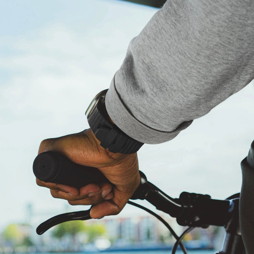 สายนาฬิกา Decoded Sport Silicone Ultra Traction Strap สี Black ไซส์ 42/44/45/49 มม.