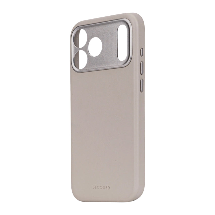 เคสหนัง DECODED iPhone 17 Pro สี Solid Clay รองรับ MagSafe