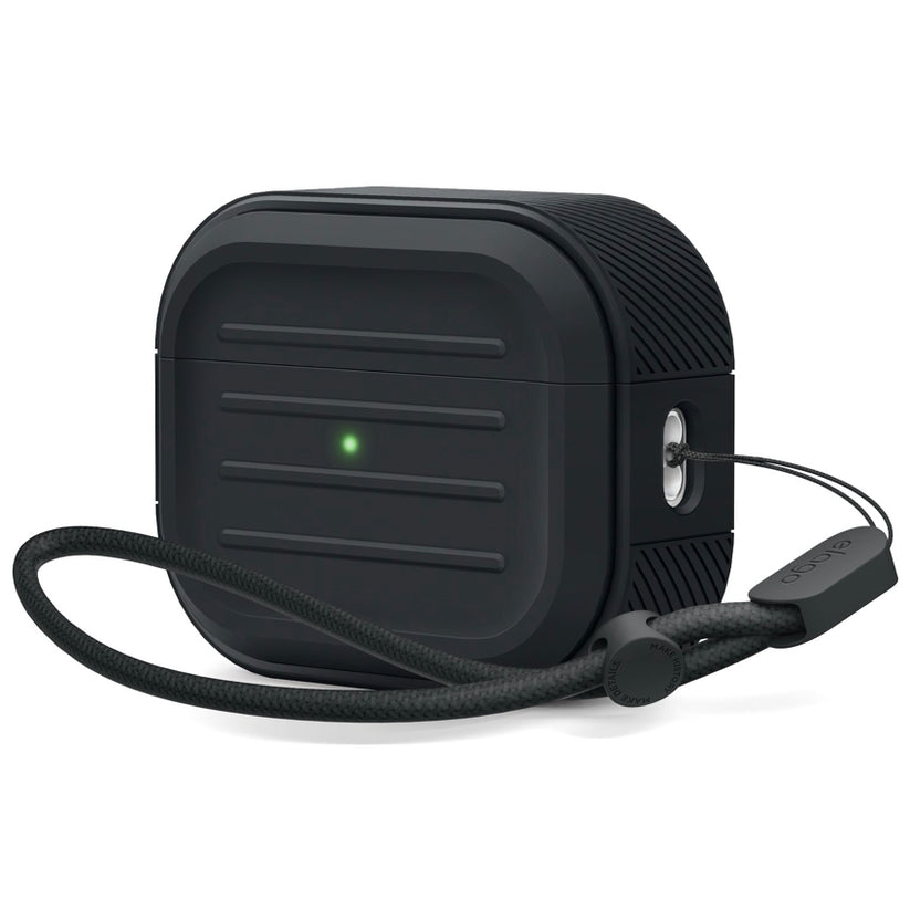 เคสกันกระแทก Armor สำหรับ AirPods Pro รุ่นที่ 2 สี Black จากแบรนด์ ELAGO