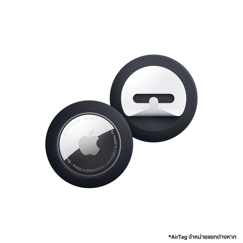 เคสกันกระแทก Elago Pad สำหรับ AirTag สี Black จากแบรนด์ ELAGO