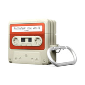 AirPods 4 Case Elago Cassette Tape - White/Red