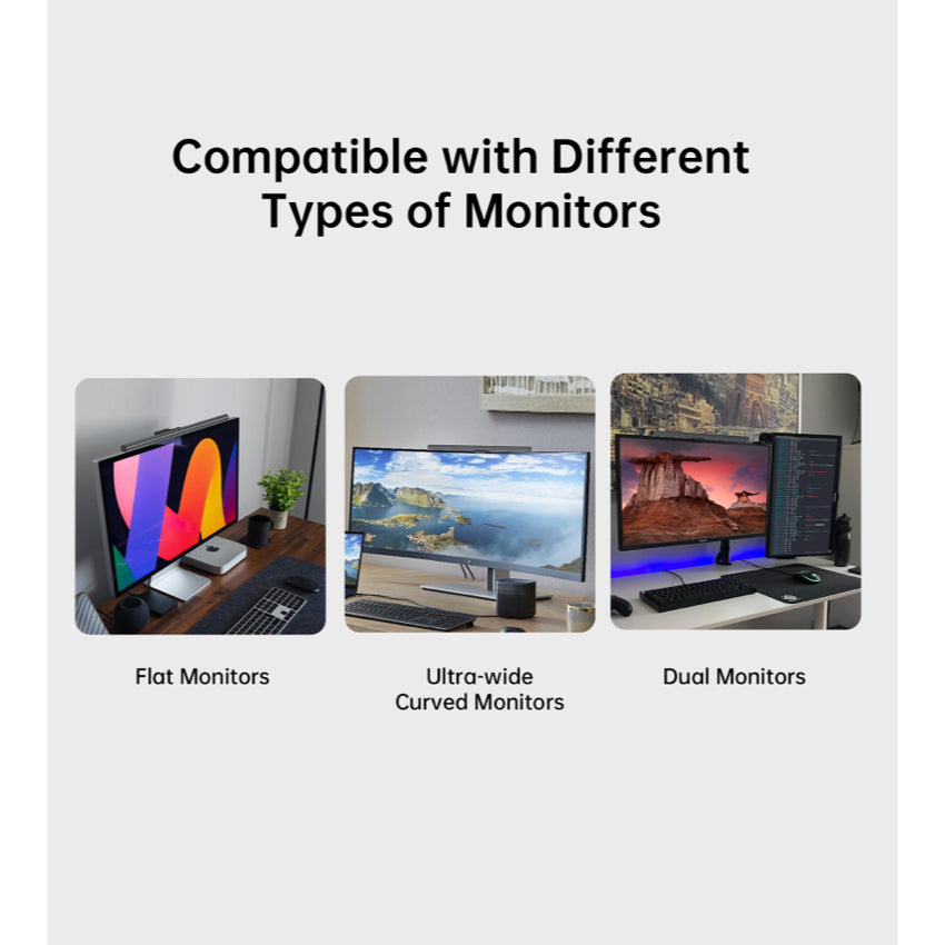 โคมไฟแขวนจอคอมพิวเตอร์ Elesense Dual Light Monitor Light Bar