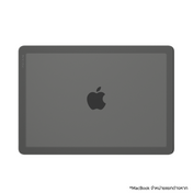 เคส Edge Hardshell สำหรับ MacBook Air 15 นิ้ว (M3, 2024) สี Black จากแบรนด์ INCASE