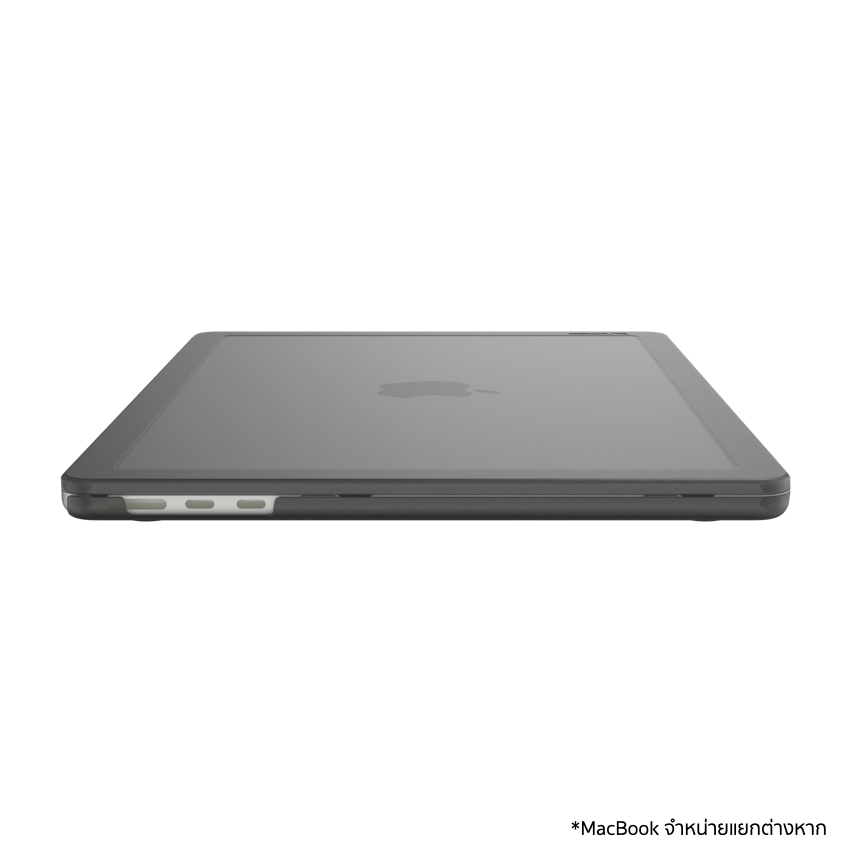 เคส Edge Hardshell สำหรับ MacBook Air 15 นิ้ว (M3, 2024) สี Black เข้าถึงพอร์ตง่าย จากแบรนด์ INCASE