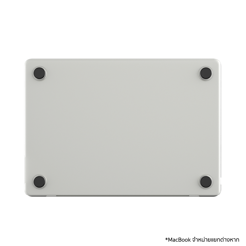 เคส Edge Hardshell สำหรับ MacBook Air 15 นิ้ว (M3, 2024) สี Clear มีฐานยางกันลื่น จากแบรนด์ INCASE