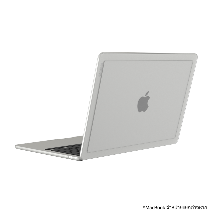 เคส Edge Hardshell สำหรับ MacBook Air 15 นิ้ว (M3, 2024) สี Clear ดีไซน์สวย จากแบรนด์ INCASE