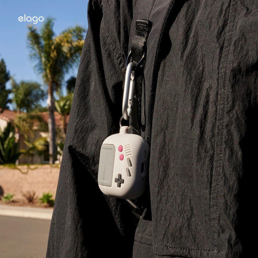 Elago AW5 case for AirPods G4 - Light Grey