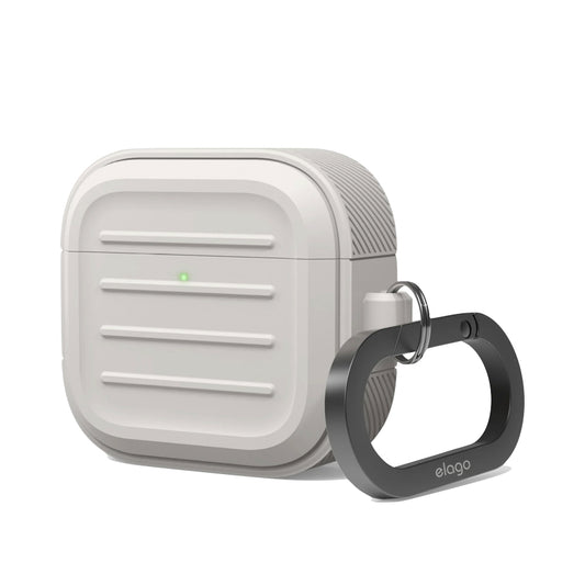 Elago Armor Hang case for AirPods G4 - Stone