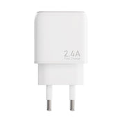 หัวชาร์จ USB 2.4A 12W ขนาดกะทัดรัด ใช้ชิปอัจฉริยะ ชาร์จเร็ว ปลอดภัย พกพาสะดวก ใช้ได้ทุกที่ ทั้งบ้านและที่ทำงาน