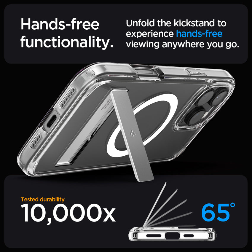 SPIGEN Slim Armor Essential S Magfit for iPhone 16 Pro - Crystal Clear