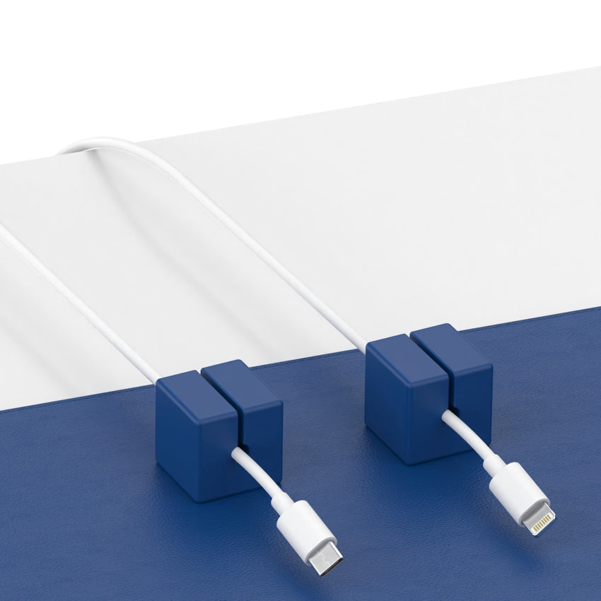 อุปกรณ์เสริม Desk Mat Pro + Cable Blocks สี Blue