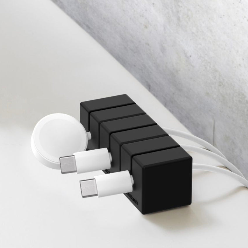 อุปกรณ์จัดการสายเคเบิล Function 101 Cable Blocks (3 ชิ้น) สี Black