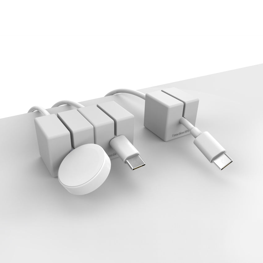 อุปกรณ์จัดการสายเคเบิล Function 101 Cable Blocks (3 ชิ้น) สี Gray