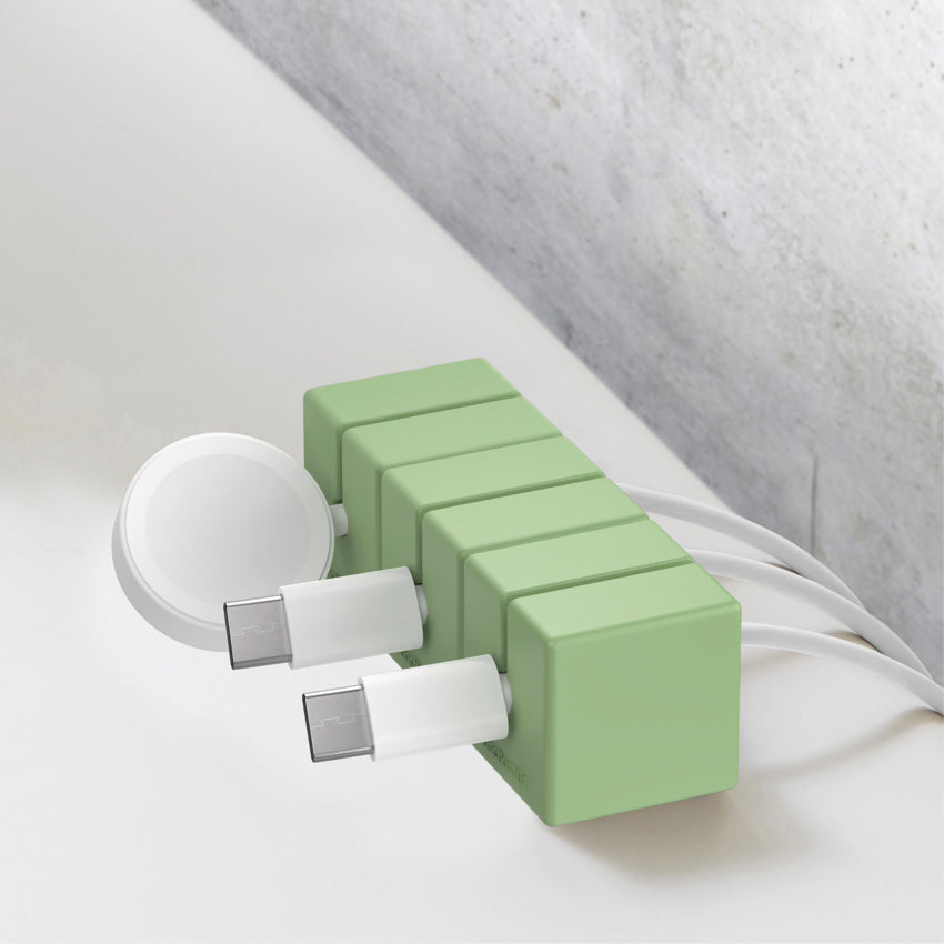 อุปกรณ์จัดการสายเคเบิล Function 101 Cable Blocks (3 ชิ้น) สี Green