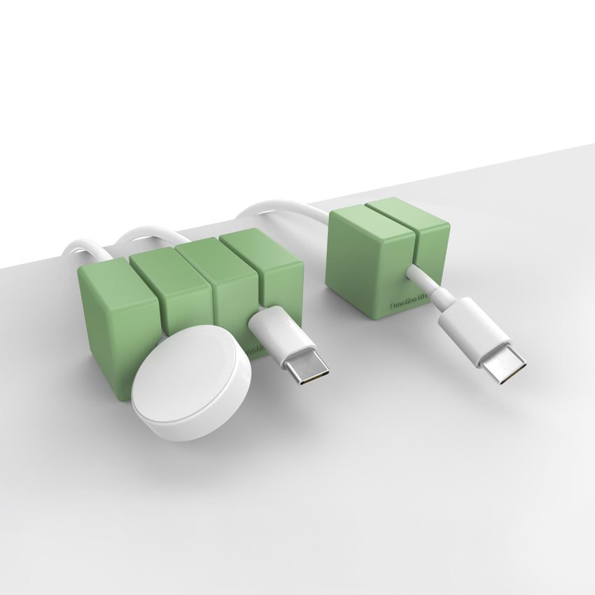 อุปกรณ์จัดการสายเคเบิล Function 101 Cable Blocks (3 ชิ้น) สี Green