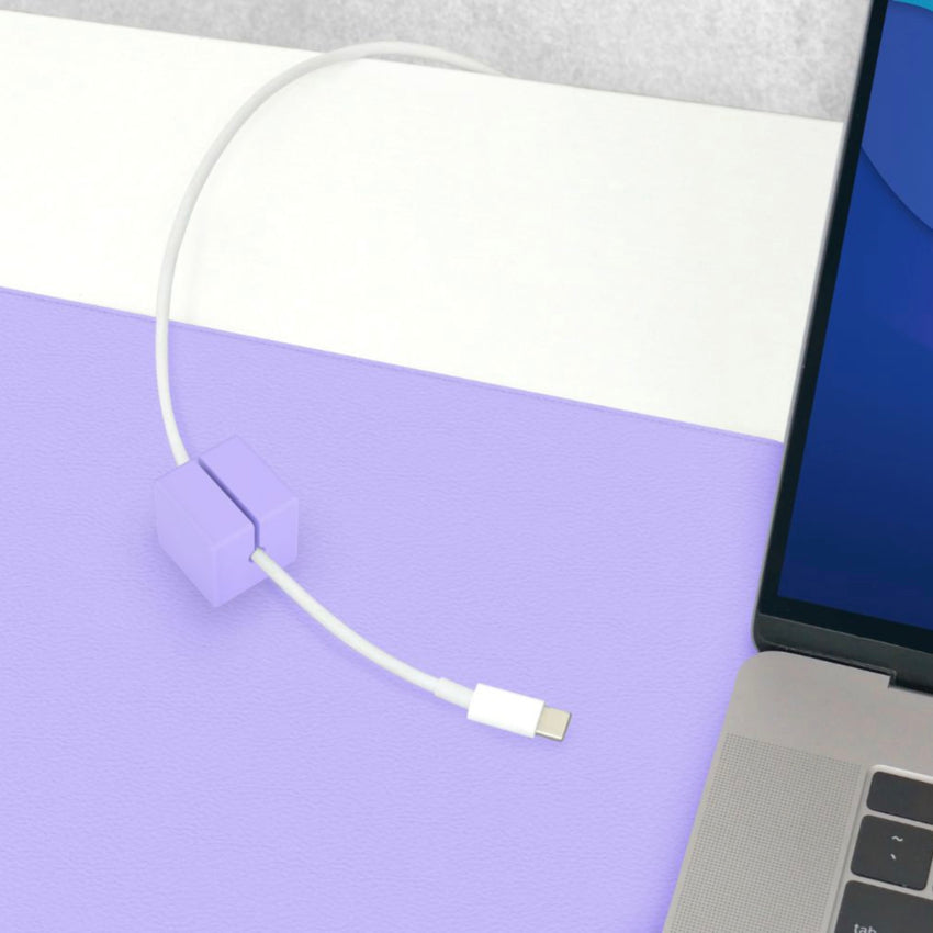 อุปกรณ์จัดการสายเคเบิล Function 101 Cable Blocks (3 ชิ้น) สี Purple