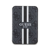 กระเป๋าใส่บัตร Stripes รองรับ MagSafe สี Black จากแบรนด์ GUESS