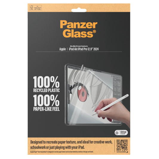 ฟิล์มกระดาษ Panzerglass GraphicPaper สำหรับ iPad Air 13 รุ่นที่ 6 และ Pro 13 รุ่นที่ 7