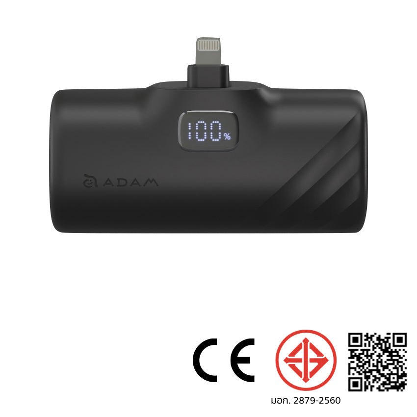 Adam Elements Gravity F5L Pocket Power Bank 5000 mAh - Black