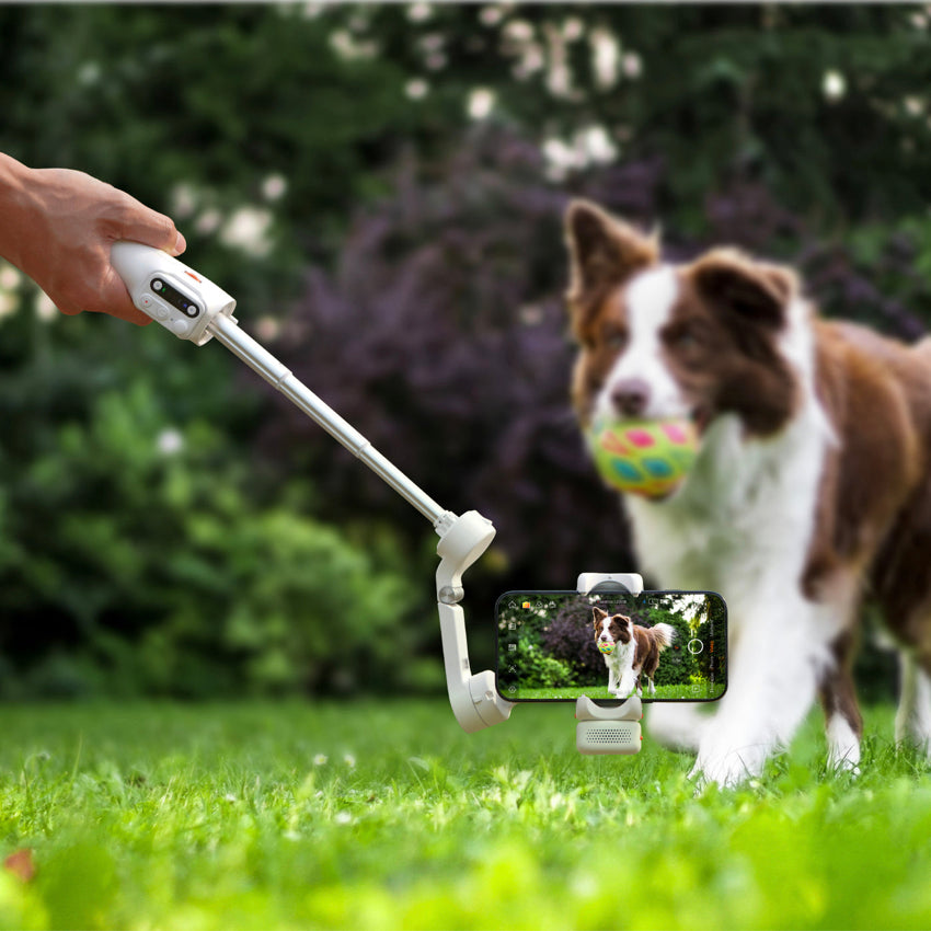 ไม้กันสั่น Gimbal iSteady V3 สี White ถ่ายวิดีโอราบรื่น จากแบรนด์ HOHEM