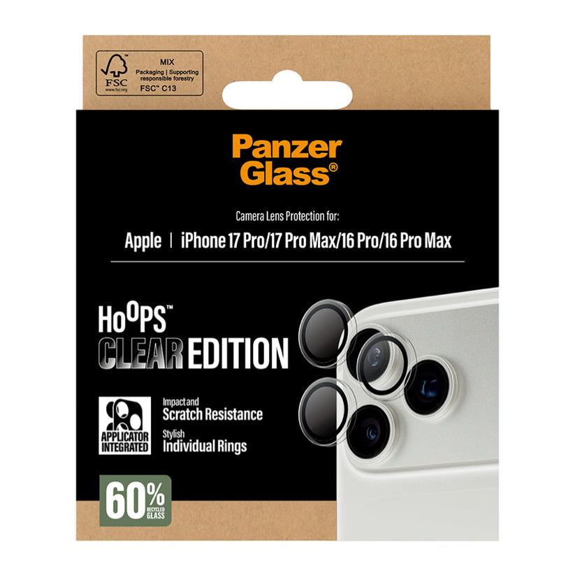 PanzerGlass Hoops โปรเทคเตอร์เลนส์กล้อง ดีไซน์เพรียวบางและทนทาน
