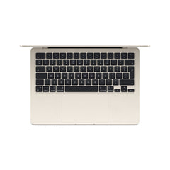 13-inch MacBook Air: Apple M3 chip with 8‑core CPU and 10‑core GPU, 512GB SSD - Starlight
