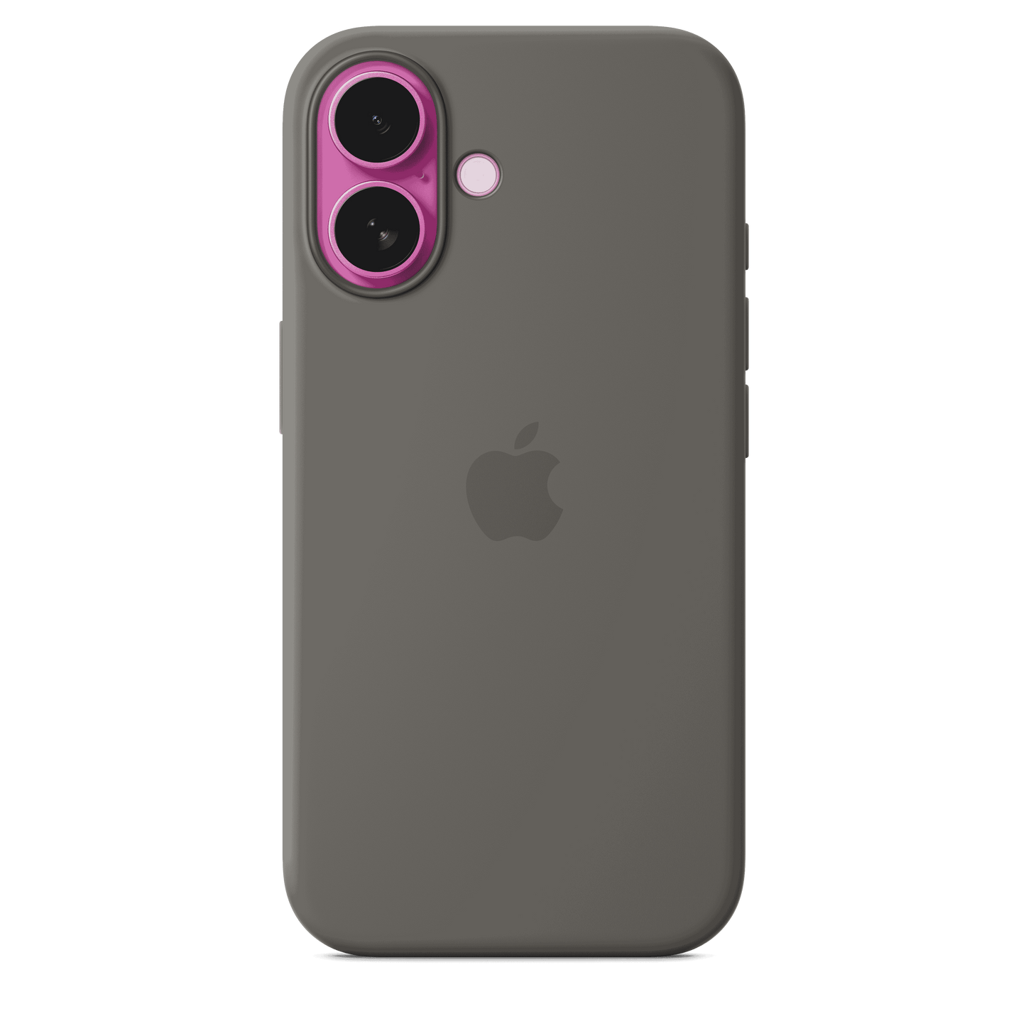Apple Silicone Case MagSafe iPhone 16 - Stone Gray