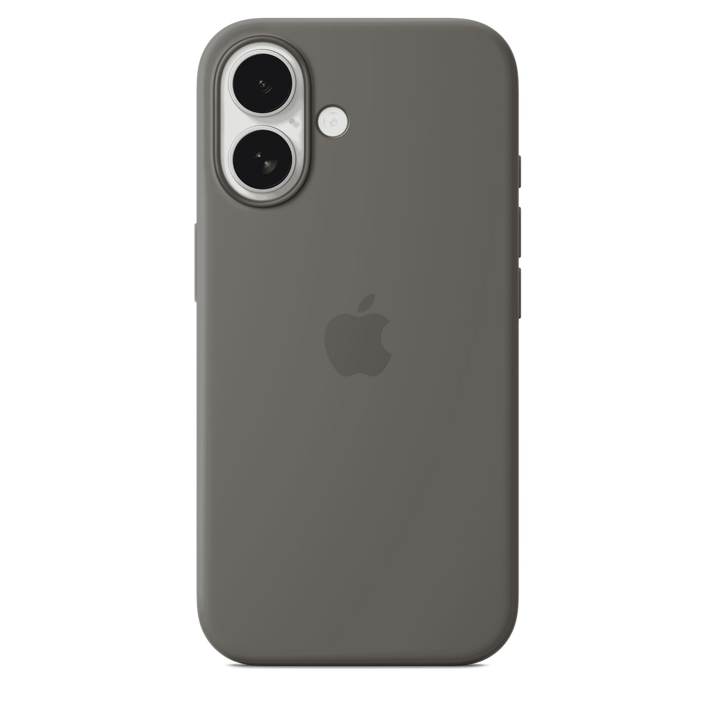 Apple Silicone Case MagSafe iPhone 16 - Stone Gray