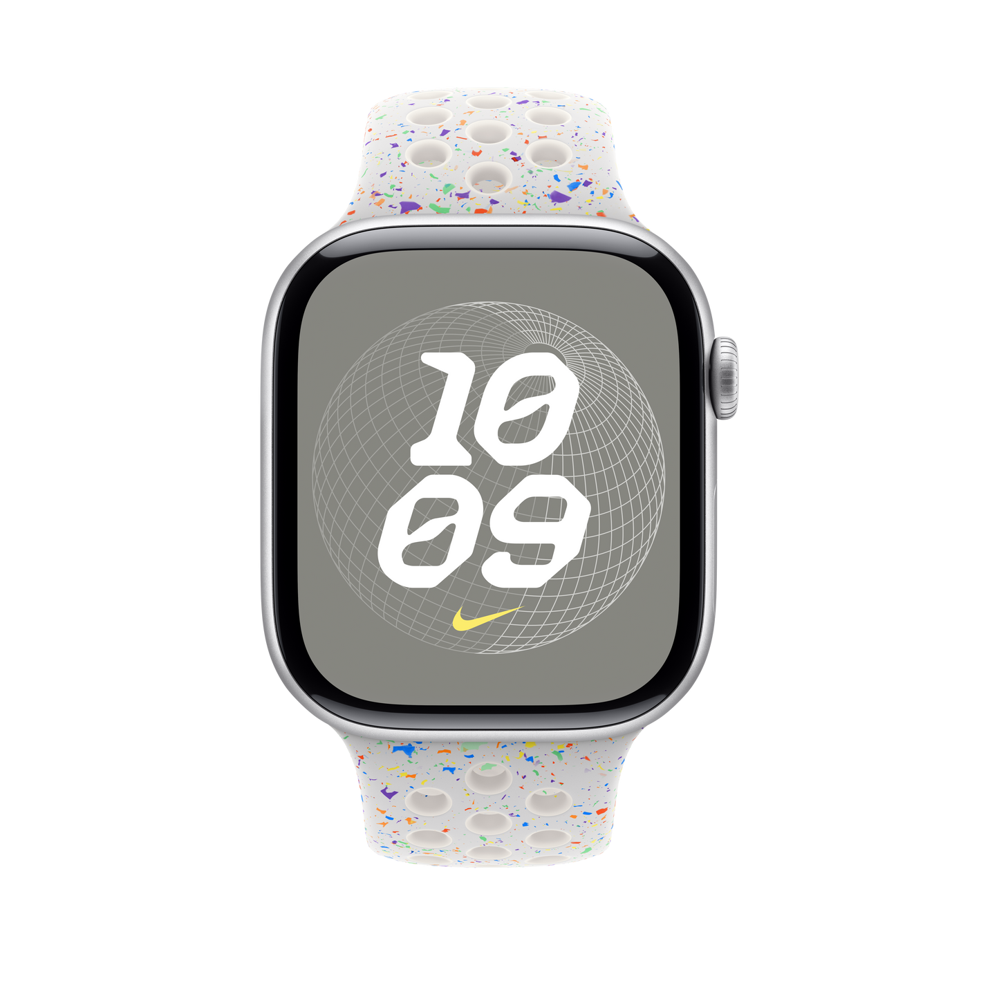 Apple Nike Sport Band 46mm S/M - Pure Platinum