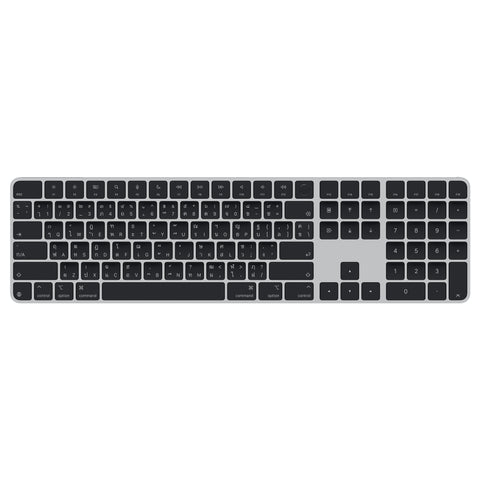Magic Keyboard with Touch ID for Mac models with Apple silicon - Thai - Black Keys