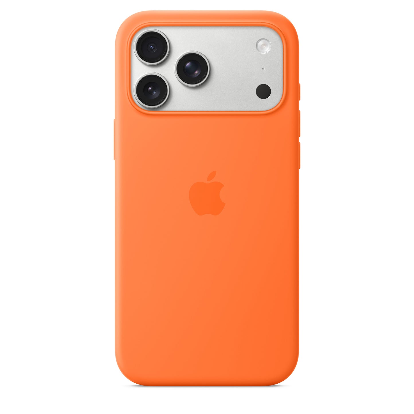 iPhone 17 Pro Max Silicone Case with MagSafe – Orange