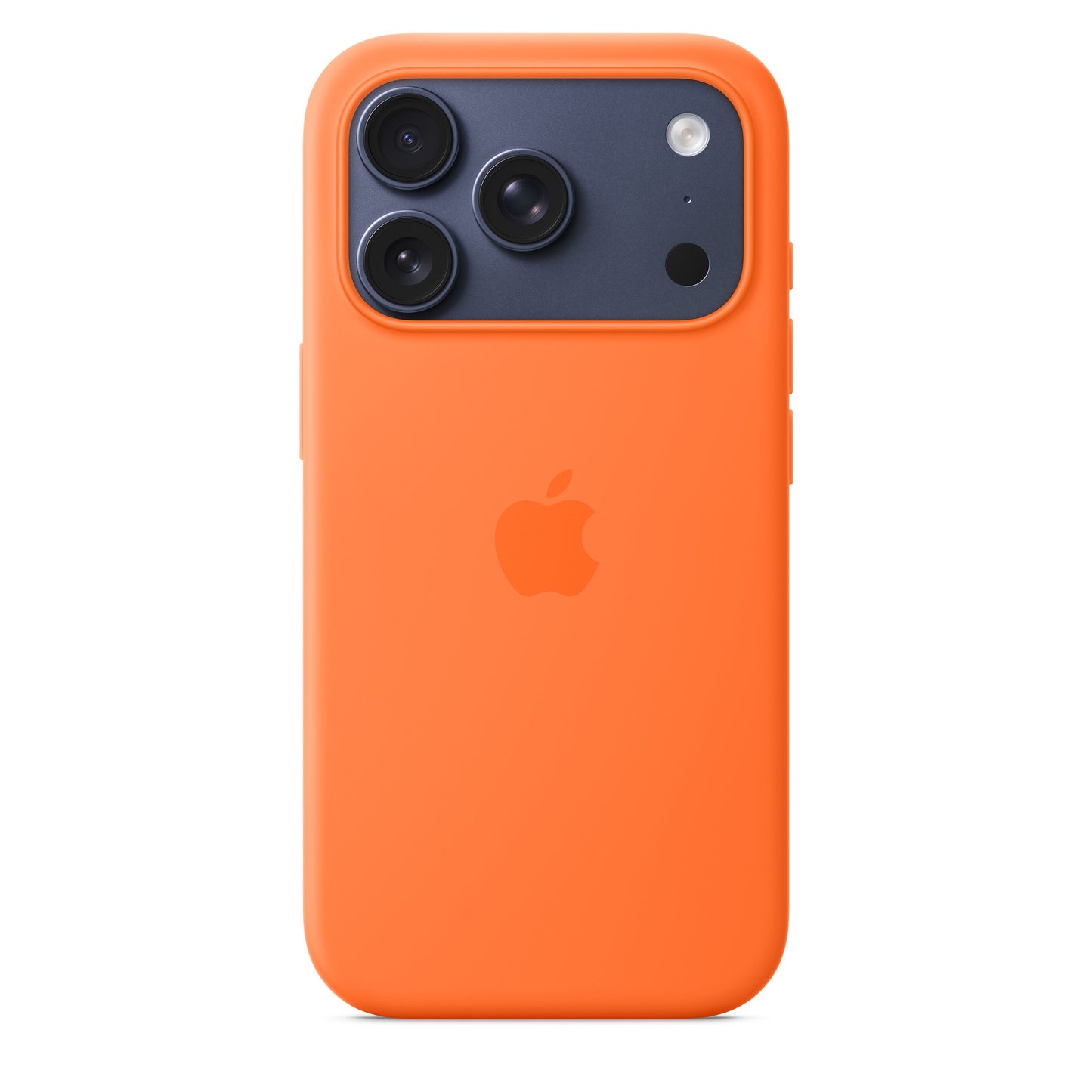 iPhone 17 Pro Silicone Case with MagSafe – Orange