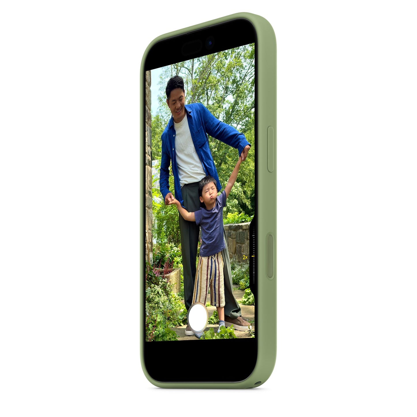 iPhone 17 Silicone Case with MagSafe - Light Moss