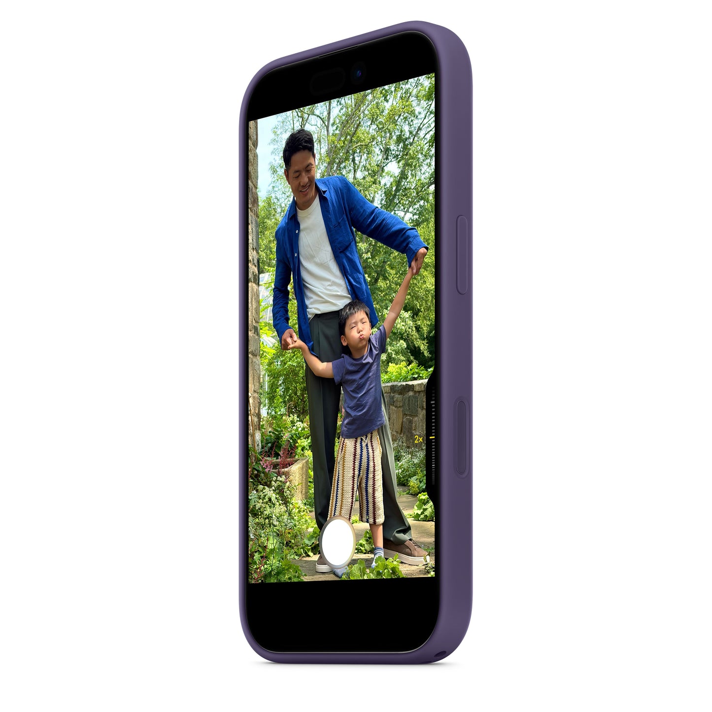 iPhone 17 Silicone Case with MagSafe - Purple Fog