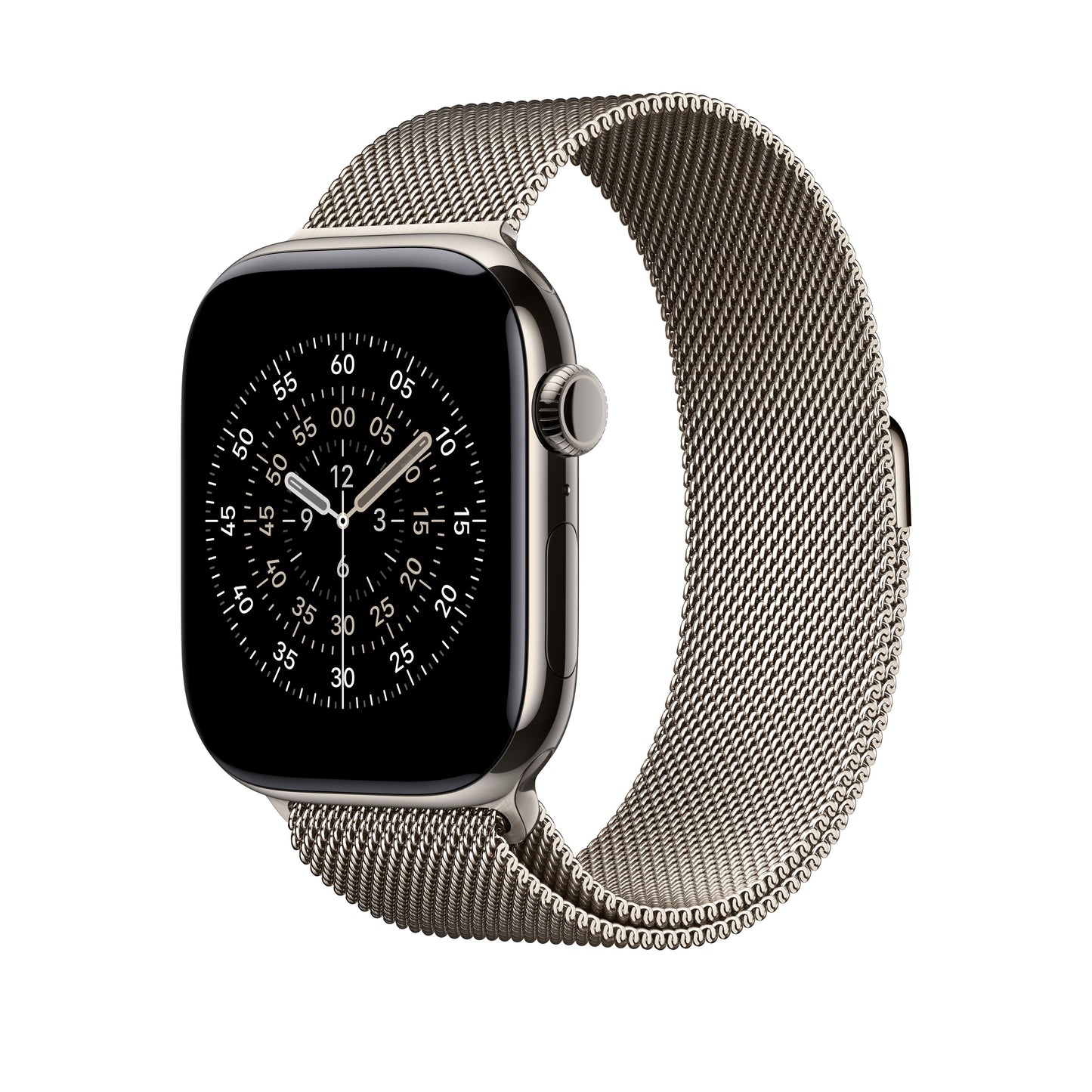 46mm Natural Milanese Loop - S/M