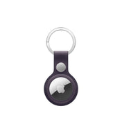 AirTag FineWoven Key Ring - Midnight Purple