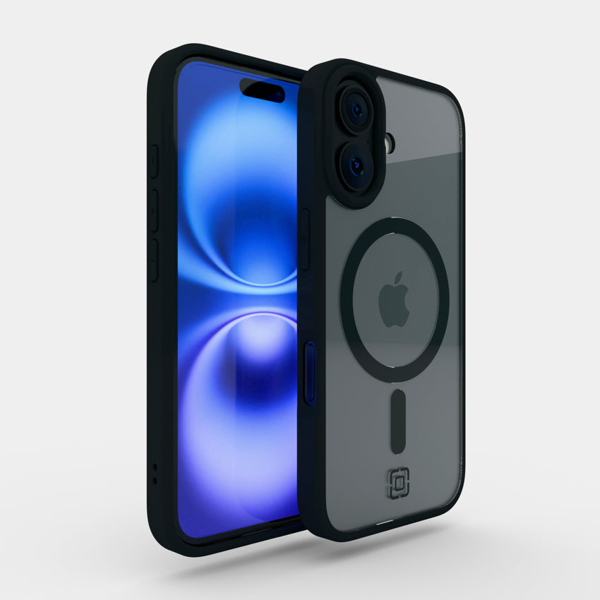 INCIPIO Velocity MagSafe Case for iPhone 16 - Clear/Black