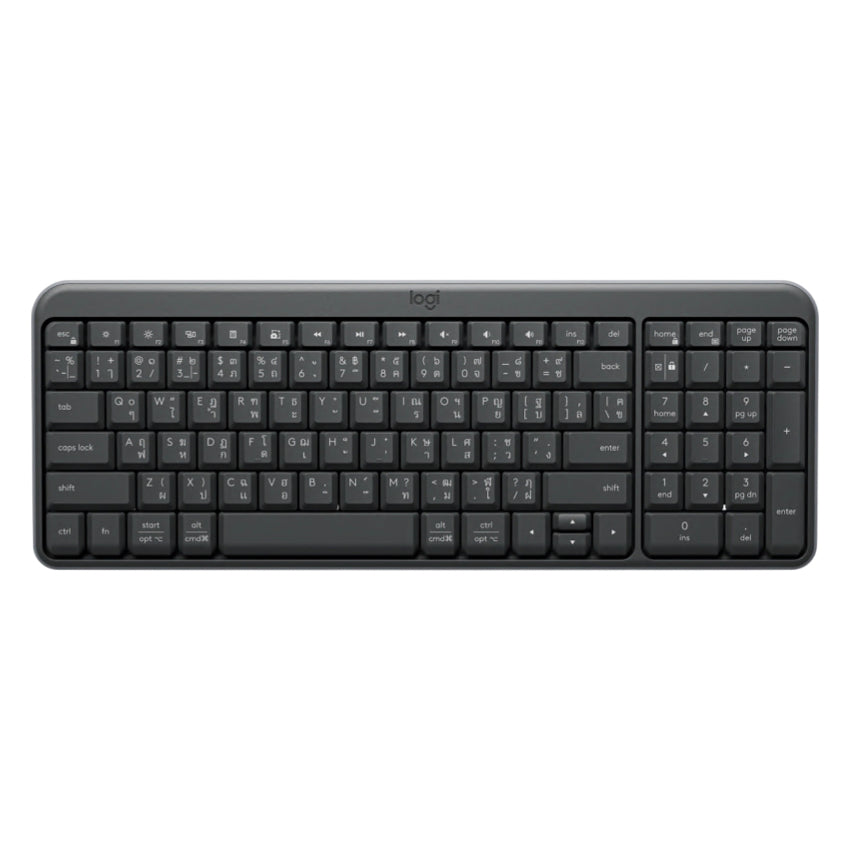คีย์บอร์ด Logitech K250 Compact Bluetooth ไร้สาย กะทัดรัด พกพาสะดวก