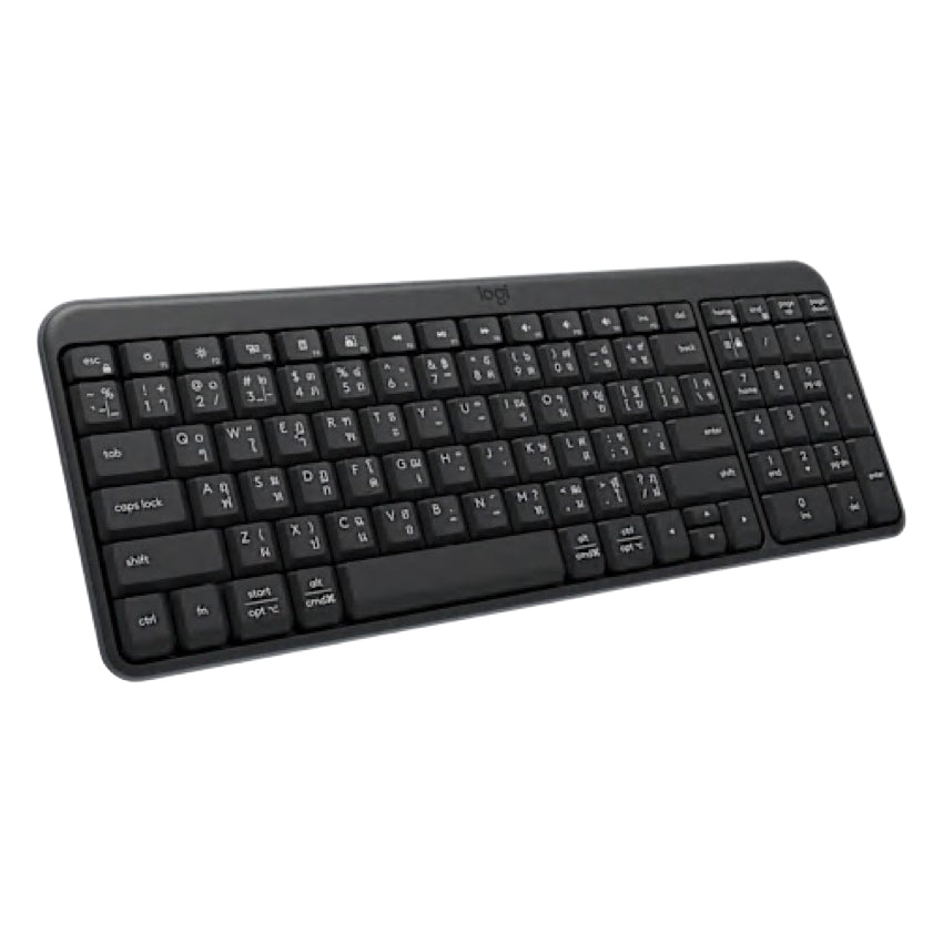 คีย์บอร์ดไร้สาย Logitech K250 Compact Bluetooth ประหยัดพื้นที่บนโต๊ะทำงาน