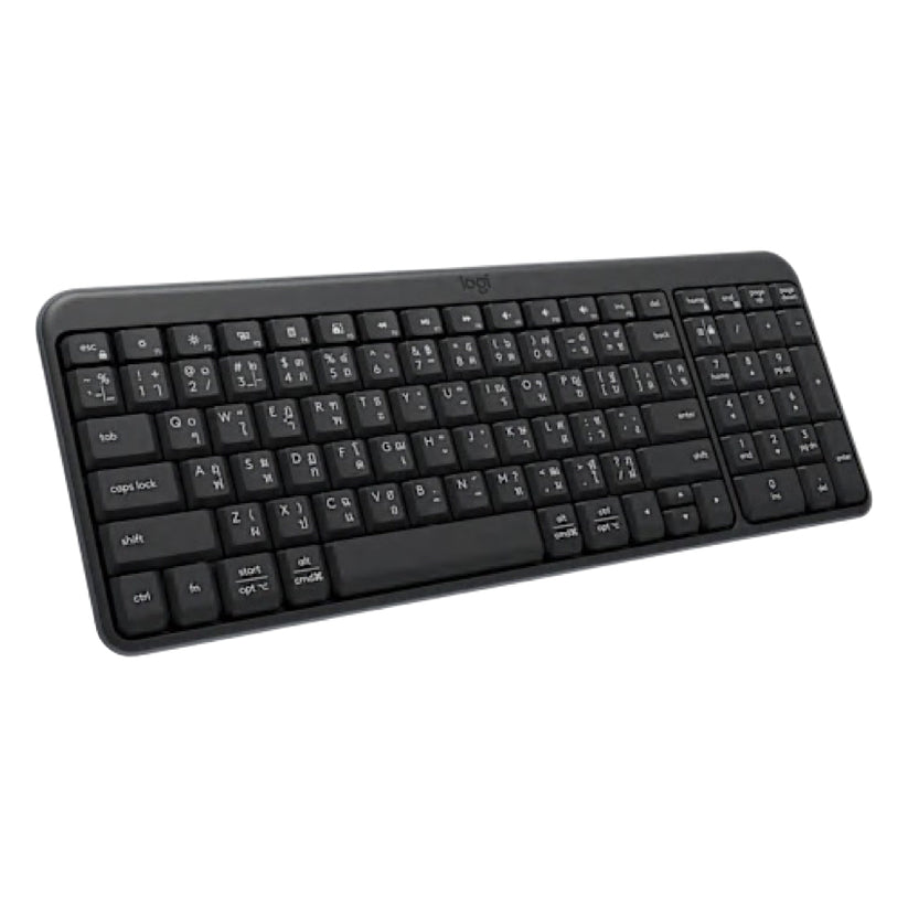 คีย์บอร์ดไร้สาย Logitech K250 Compact Bluetooth ประหยัดพื้นที่บนโต๊ะทำงาน