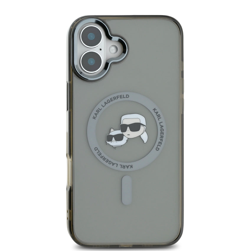 เคสไอโฟน Karl Karl-Choupette Head สำหรับ iPhone 16 สี Black จากแบรนด์ KARL LAGERFELD
