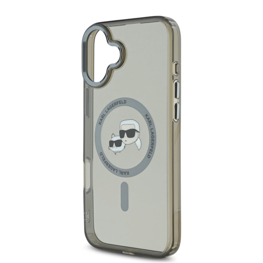 iPhone 16 Case Karl Karl-Choupette Head MagSafe - Black