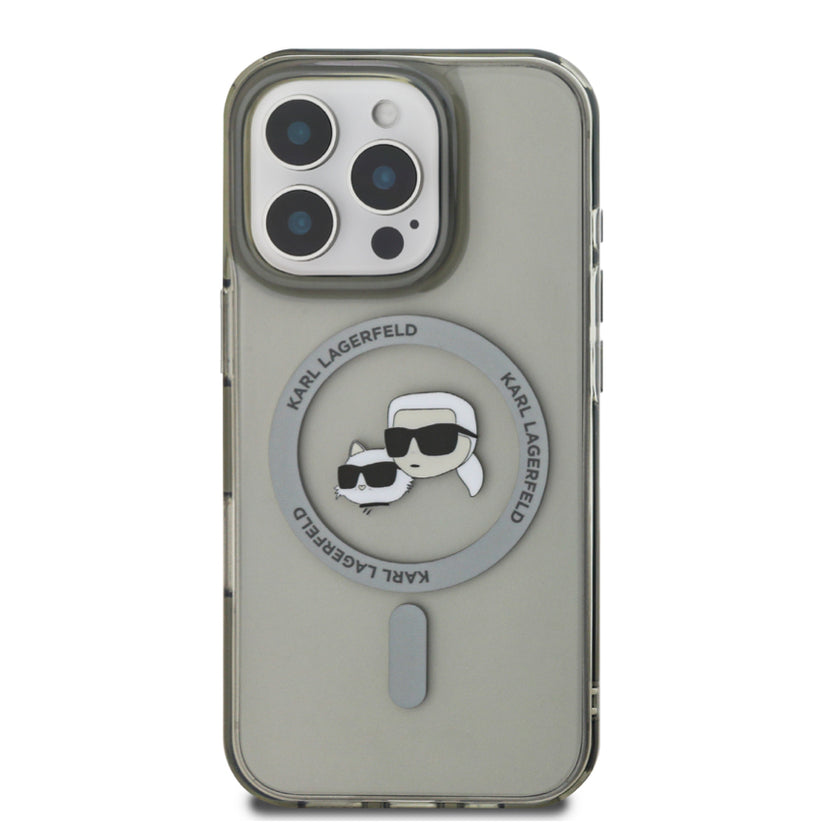 เคสไอโฟน Karl Karl-Choupette Head สำหรับ iPhone 16 Pro สี Black จากแบรนด์ KARL LAGERFELD