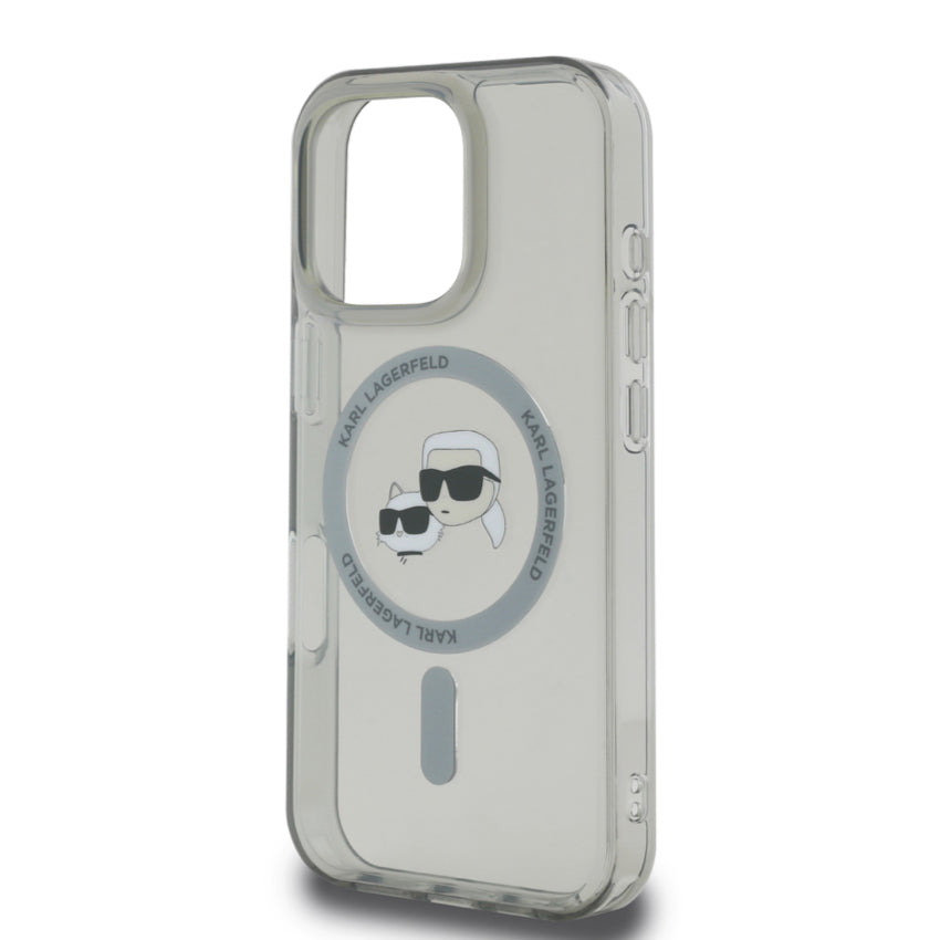 iPhone 16 Pro Case Karl Karl-Choupette Head MagSafe - Black