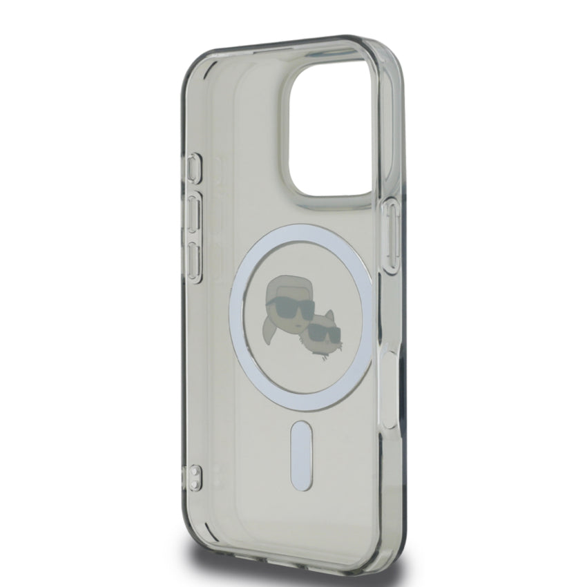 iPhone 16 Pro Case Karl Karl-Choupette Head MagSafe - Black