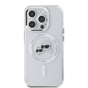 เคสไอโฟน Karl Karl-Choupette Head สำหรับ iPhone 16 Pro สี White จากแบรนด์ KARL LAGERFELD