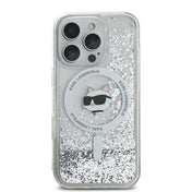 เคส Choupette Head รองรับ MagSafe สำหรับ iPhone 16 Pro สี Transparent จากแบรนด์ KARL LAGERFELD