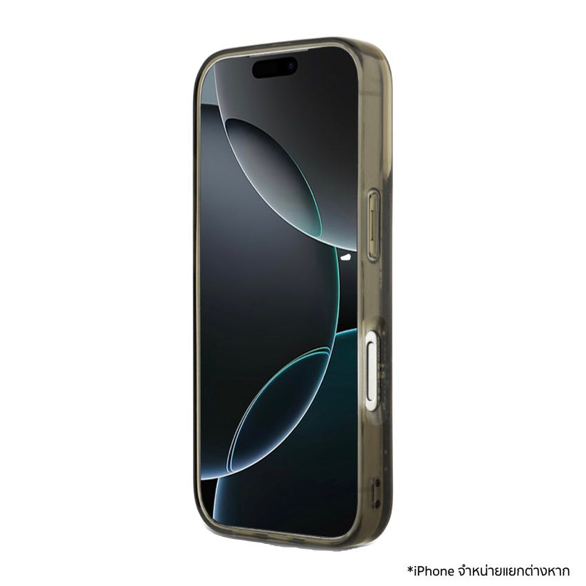 เคสกันกระแทก KARL Scattered Choupette Liquid Glitter MagSafe สำหรับ iPhone 17 Pro ดีไซน์หรูหรา ปกป้องรอบด้าน เข้าถึงพอร์ตง่าย รองรับชาร์จไร้สาย